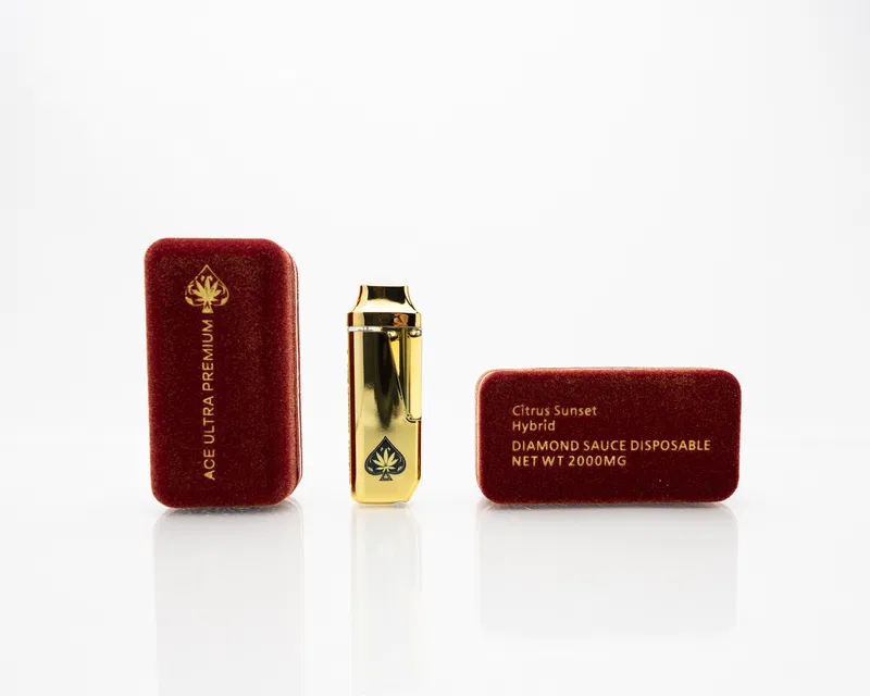 ACE ULTRA - DISPOSABLE RECHARGEABLE VAPE CART - 2G (2000MG)