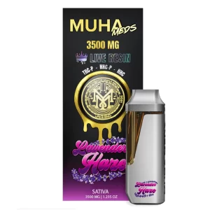 Muha Meds Live Resin HHC + THC-P Vaporizer - 3500mg